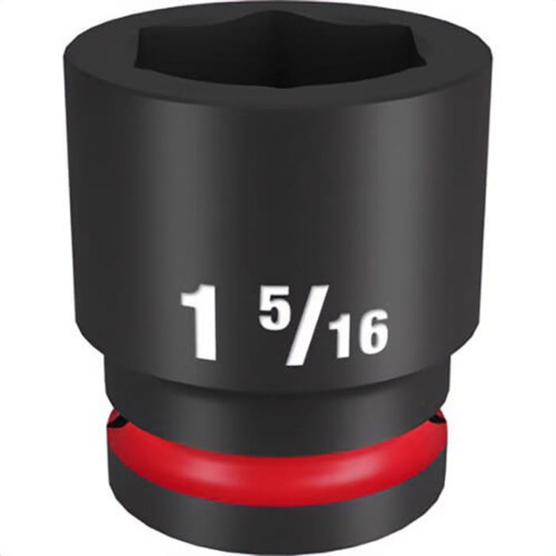 Milwaukee 49-66-6312 ShockWave Impact Duty Socket, 3/4 in Hex Drive, 1-5/16 in Standard Socket, 6 Points