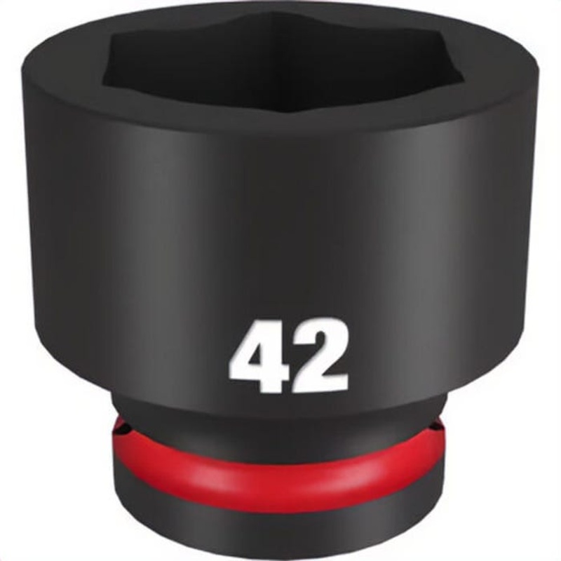 Milwaukee 49-66-6380 ShockWave Impact Duty Socket, 3/4 in Hex Drive, 42 mm Standard Socket, 6 Points
