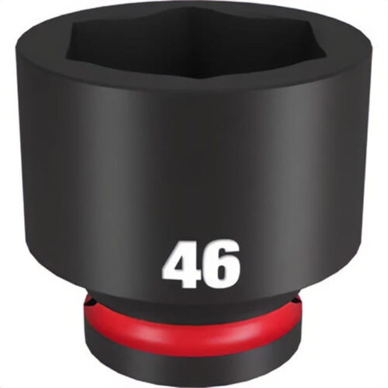 Milwaukee 49-66-6384 ShockWave Impact Duty Socket, 3/4 in Hex Drive, 46 mm Standard Socket, 6 Points