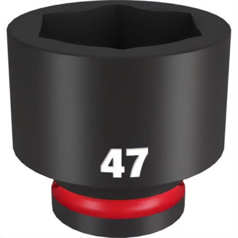 Milwaukee 49-66-6385 ShockWave Impact Duty Socket, 3/4 in Hex Drive, 47 mm Standard Socket, 6 Points
