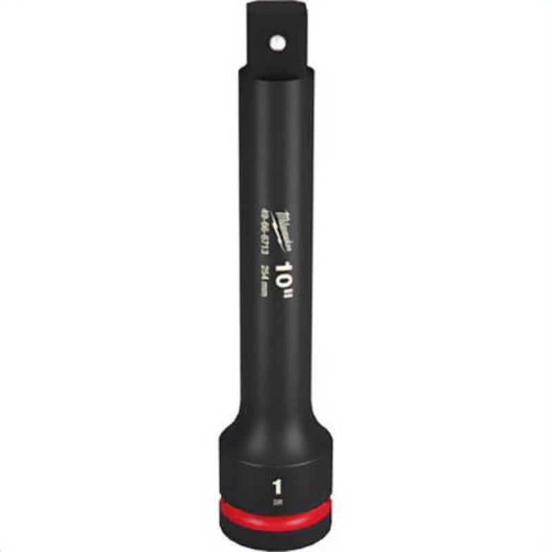 Milwaukee 49-66-6713 ShockWave Impact Duty Dual Hole Socket Extension, 1 in, 10 in OAL