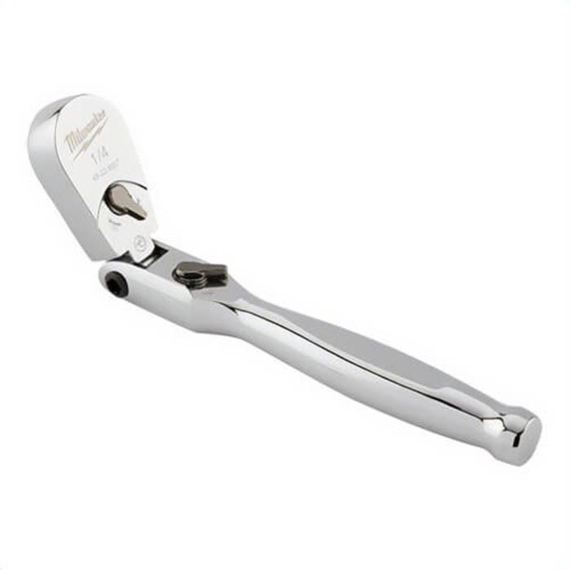 Milwaukee 48-22-9007 Slim Profile Wrench, 1/4 in Drive, 6 in OAL, Steel