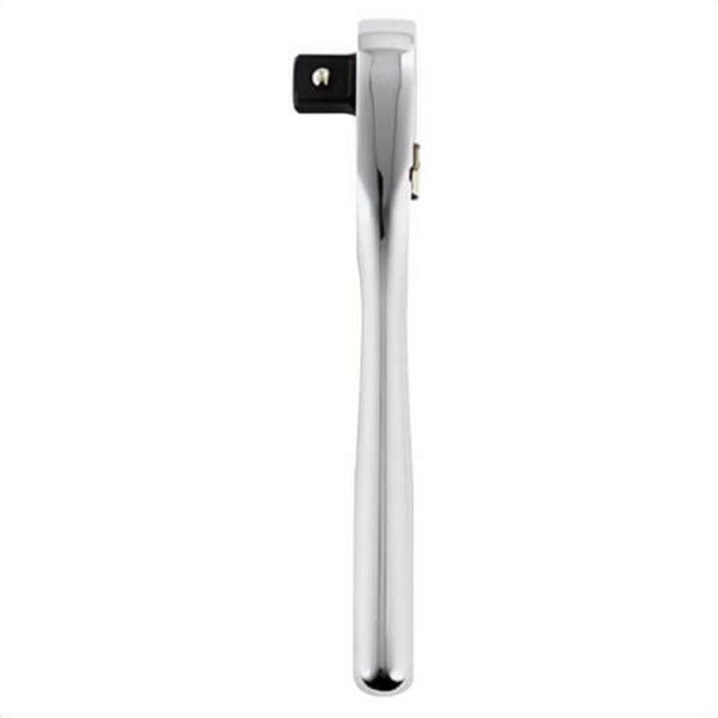 Milwaukee 48-22-9036 Slim Profile Ratchet, 3/8 in Drive, 5 in OAL, Steel, Polished Chrome