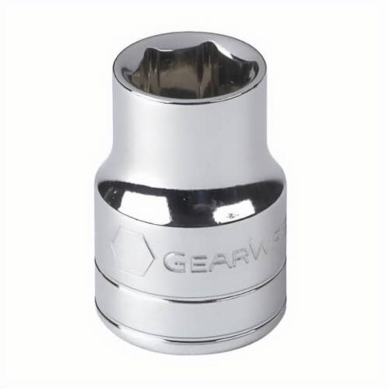 Gearwrench 80105 Standard L Socket, 1/4 in Square Drive, 3/16 in, 6 Points