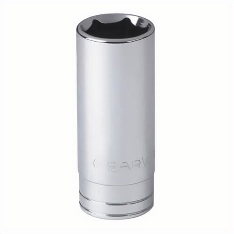 Gearwrench 80619 Deep Length Socket, 1/2 in Square Drive, 13/16 in, 6 Points