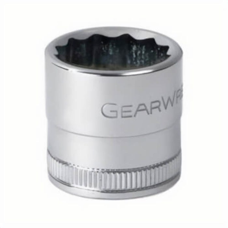 Gearwrench 80636D Standard Length Socket, 1/2 in Square Drive, 24 mm, 6 Points