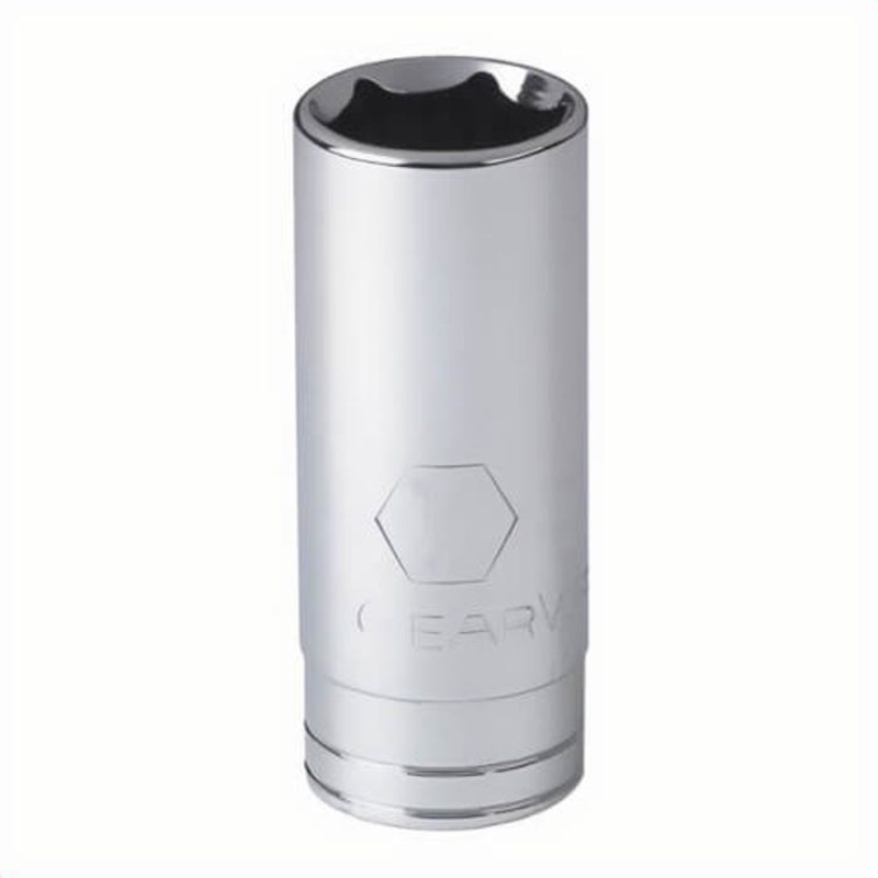 Gearwrench 80686 Deep Length Socket, 1/2 in Square Drive, 1-1/2 in, 6 Points