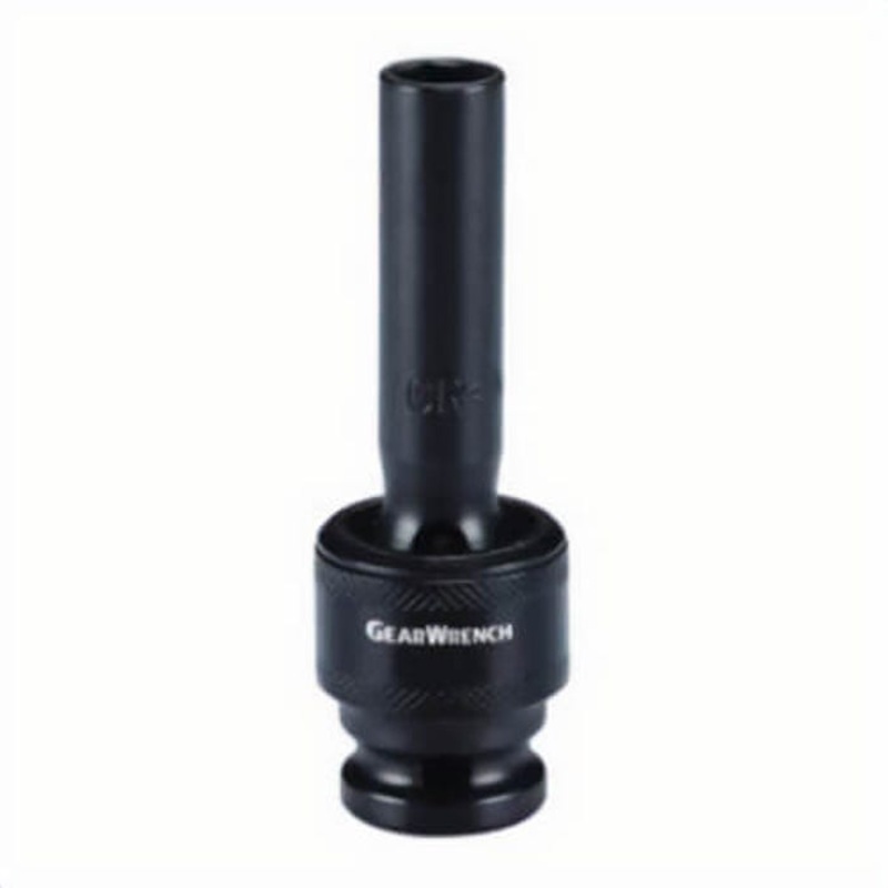 Gearwrench 84383N Deep L Universal Socket, 3/8 in, 17 mm, 6 Points