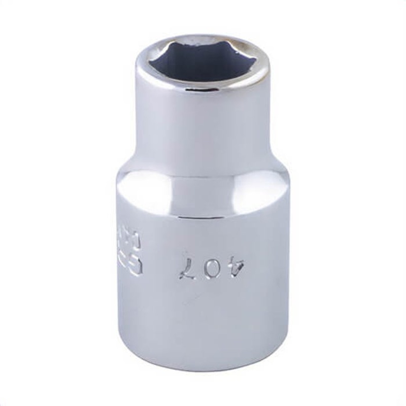 Gray Tools 407 Standard Socket, Imperial, 1/2 in, 7/16 in Hex Socket, 6 Points