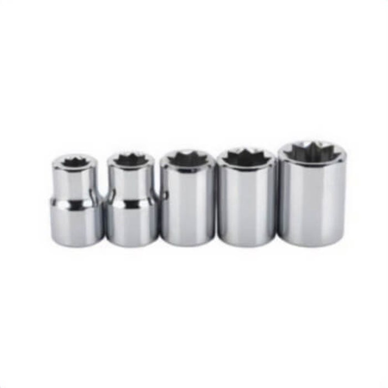 Proto J52109 TorquePlus Socket Set, 8 Points, 3/8 in Drive, 5 pc, Included Socket Size: 1/4 to 1/2 in