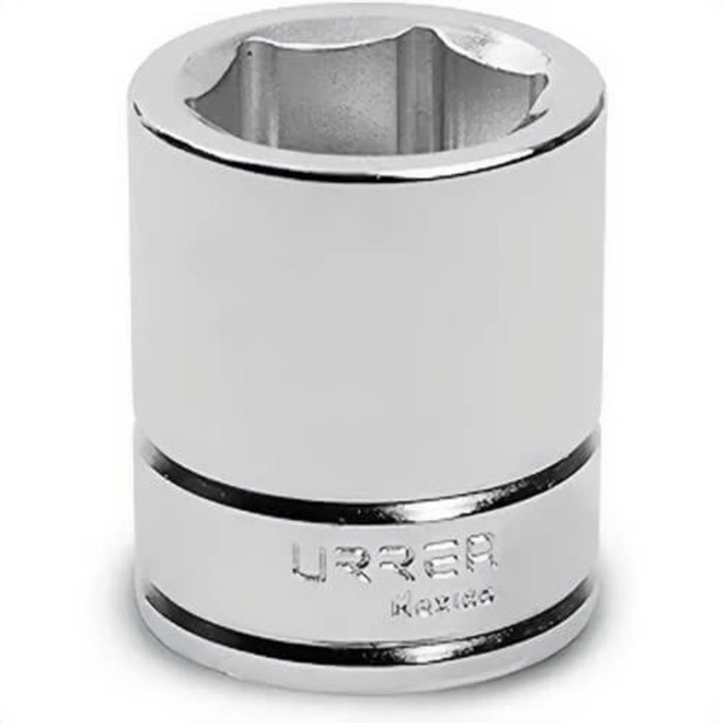 Urrea 5540 Square Socket, 3/4 in, 12-Point, 1-1/4 in Chrome Socket