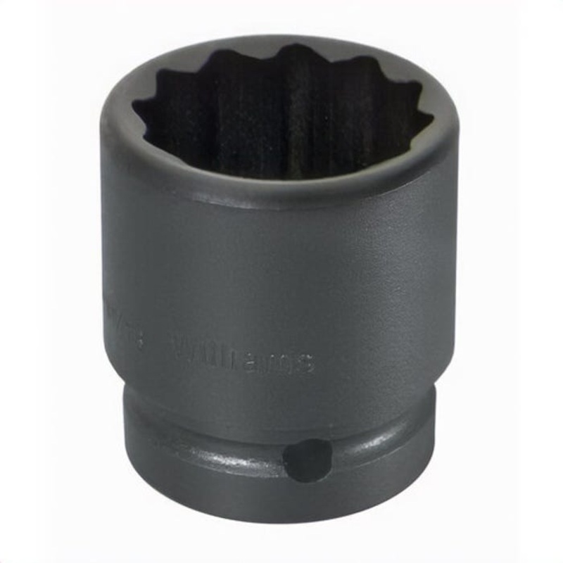 Williams 39772 Supertorque Standard Socket, 1 in Square Drive, 2-1/4 in Shallow Length Socket
