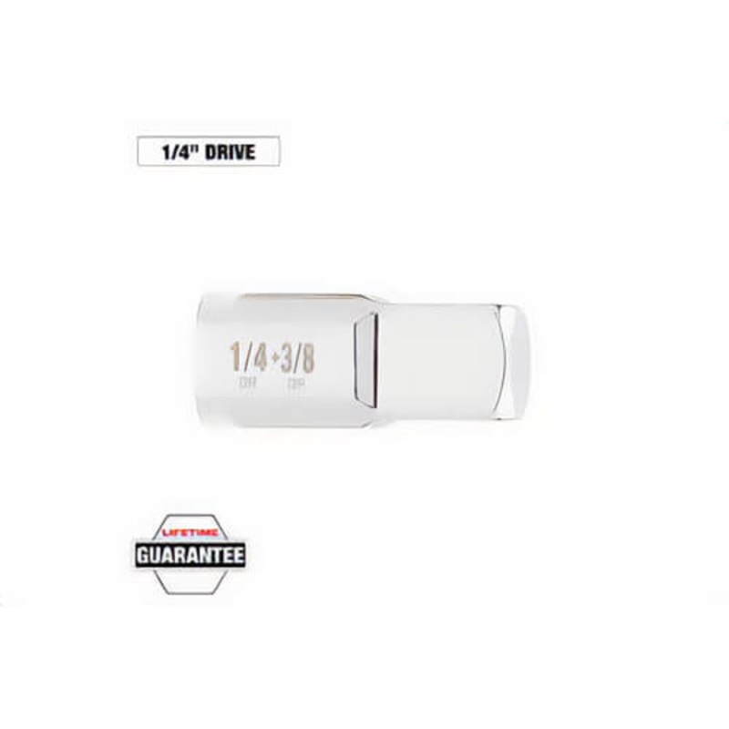 Milwaukee 42-04-9110 Adapter, 1/4 in Drive, 1/4 in Female x 3/8 in Male