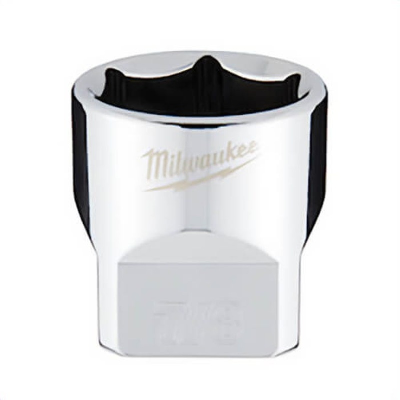 Milwaukee 45-34-9070 Socket, 3/8 in, 7/8 in Standard Socket, 6 Points