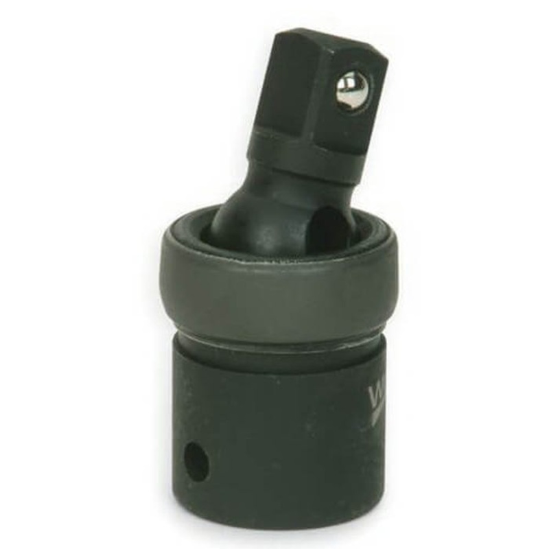 Williams Impact Universal Joint, Yes Impact Rated, Imperial, 1/2 in Male Drive, 2-9/16 in OAL, Steel Alloy, Industrial Black