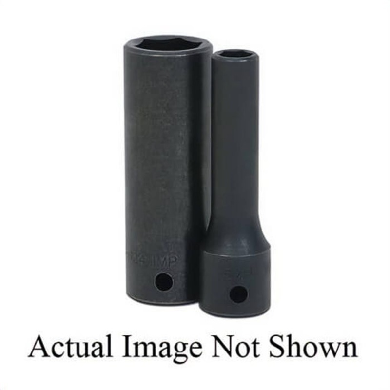 Williams JHW14-648 Supertorque Socket, Impact Rated, Imperial, Square Drive, 1/2 in Drive, Deep Socket, 1-1/2 in Socket