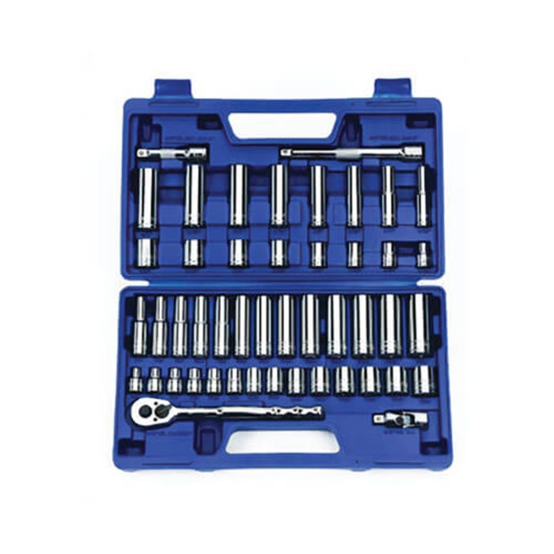 Williams JHW50666 Socket and Drive Tool Set, Supertorque, Imperial/Metric, 3/8 in Drive, Pear Head Shape, 6, 12 Points