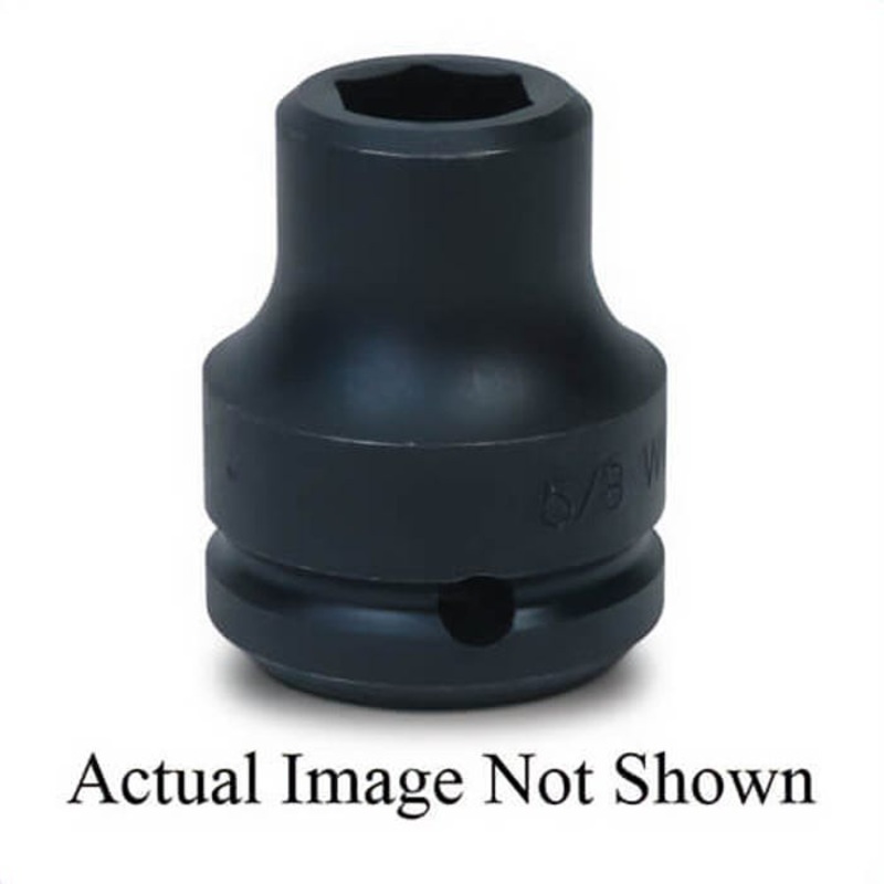 Williams JHW6-666 Supertorque Standard Socket, Impact Rated, Imperial, Square Drive, 3/4 in Drive, Shallow Length Socket