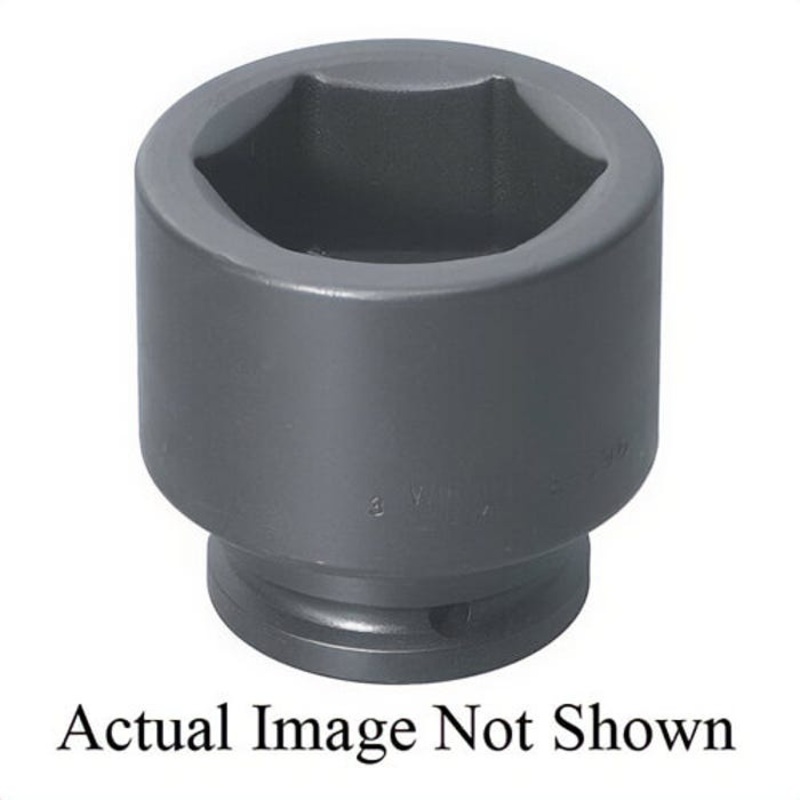 Williams JHW8-6110 Supertorque Socket, Impact Rated, Imperial, 1-1/2 in Drive, Shallow Length Socket, 3-7/16 in Socket
