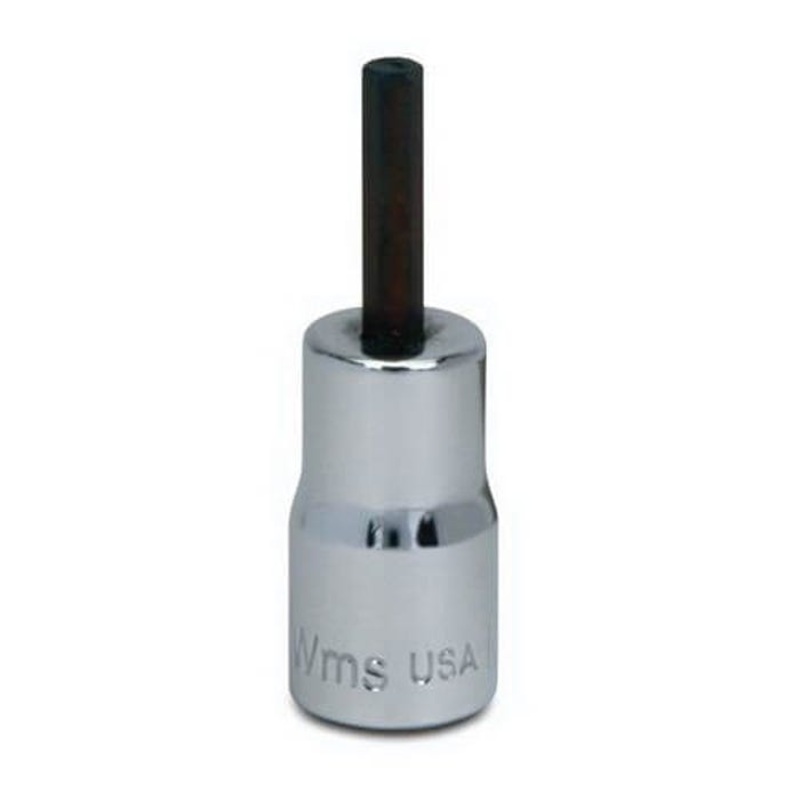 Williams Socket Driver Bit, Standard Length, Imperial, 1/4 in Drive, Hex Bit, 5/16 in Bit, 1-1/2 in OAL, Polished Chrome