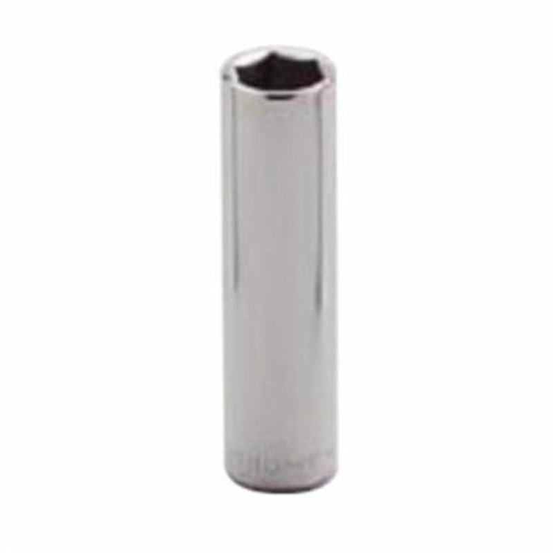 Wright 2510 Deep Length Shape II Socket, 1/4 in Square Drive, 5/16 in, 6 Points