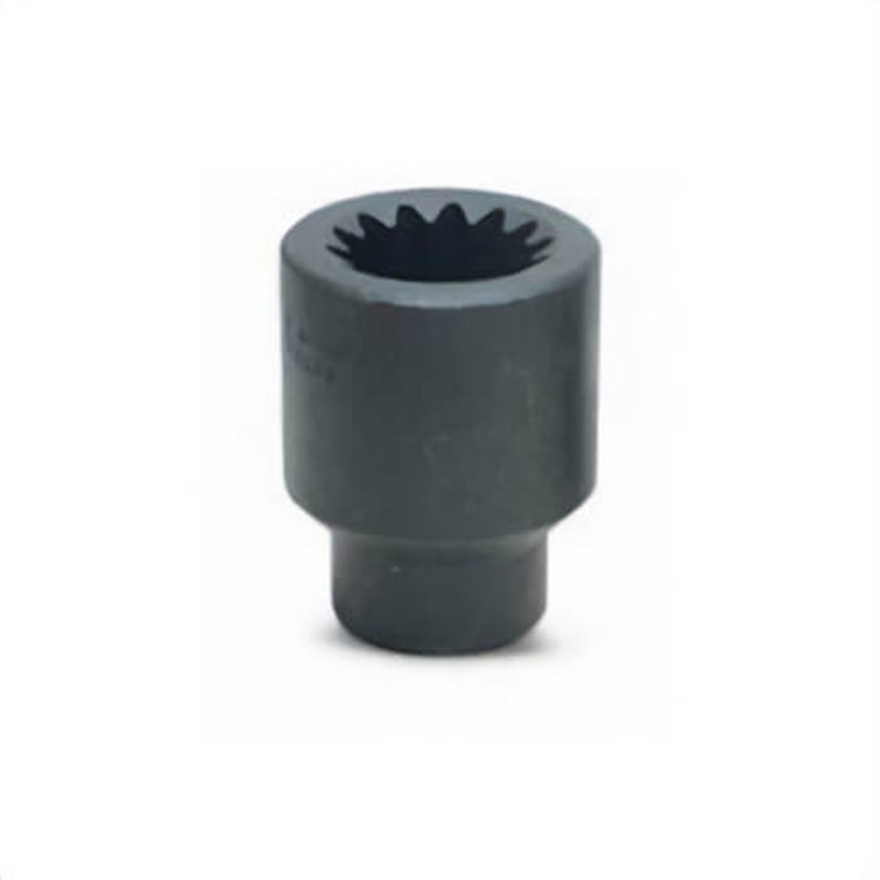 Wright 5846 Shape C Standard Length Socket, Imperial, #5 Spline Drive, 1-7/16 in, 6 Points