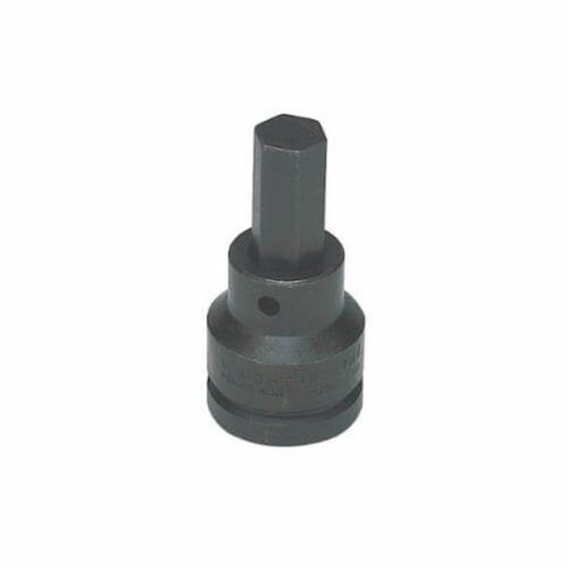 Wright 62-17MM Shape IV Driver Socket Bit, 3/4 in Square Drive, 17 mm, 35 mm L Bit, ASME B107.110
