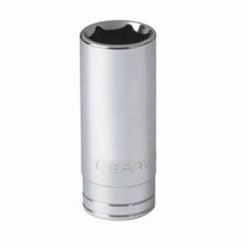 GearWrench 80684 Socket, Deep Length, Imperial, 1/2 in Drive, 7/16 in Socket, 3.031 in OAL, 0.866 in Drive End Width, 6 Points