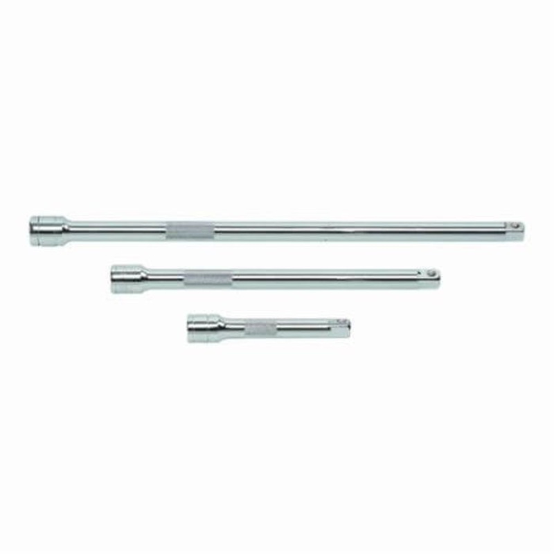 Gearwrench 81300 Socket Extension Set, Standard, Imperial, 3 Piece, 1/2 in Drive, Alloy Steel, Polished Chrome