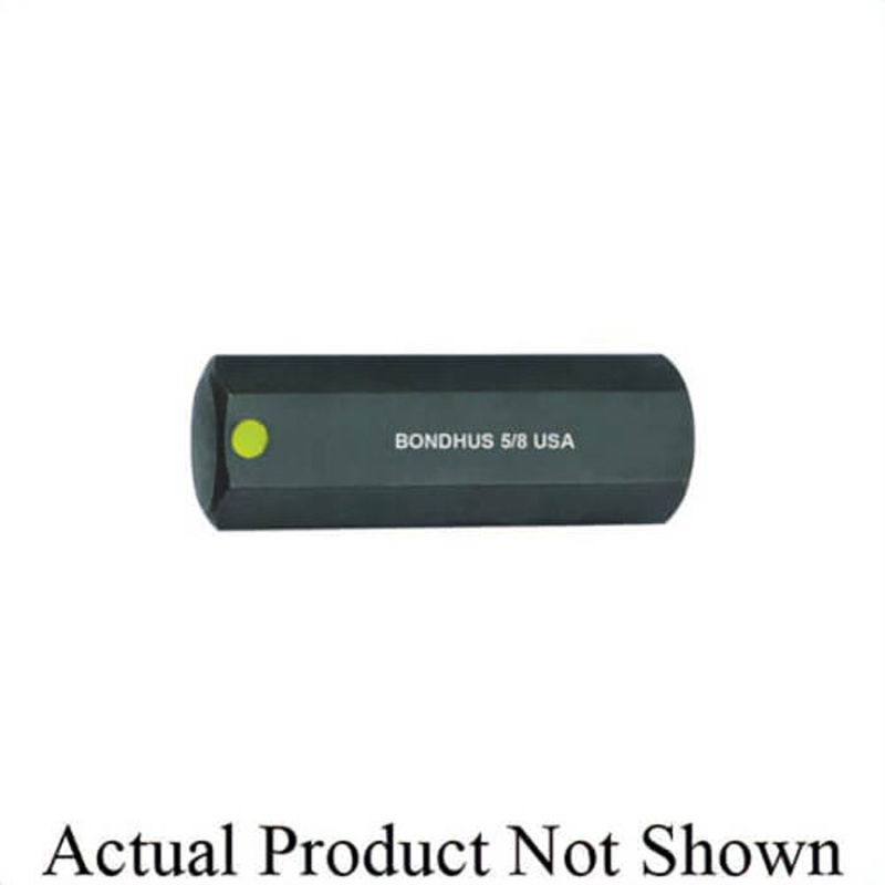 Bondhus 33200 ProHold Driver Socket Bit, 36 mm, 2-1/2 in L Bit