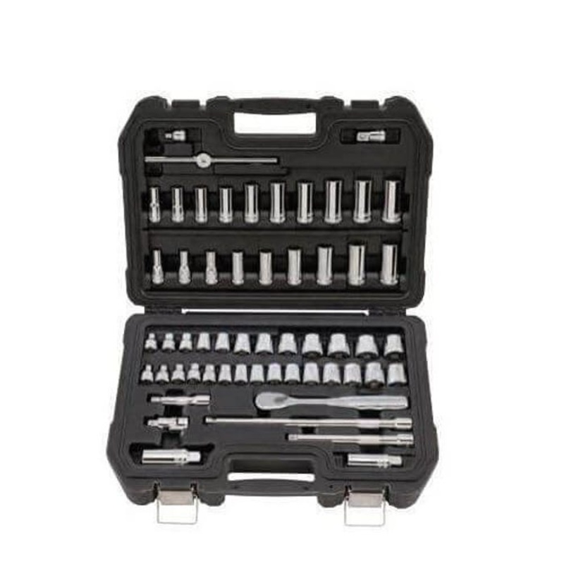 DeWALT DWMT19252 Combination Socket Set, 6/12 Points, 3/8 in Drive, 56 pc