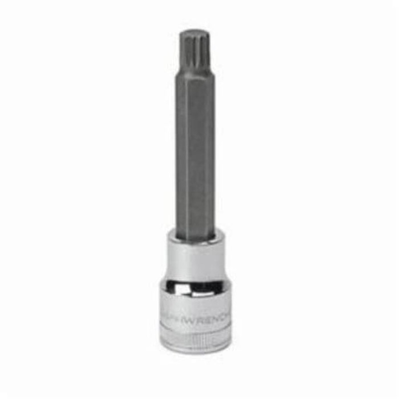 GearWrench 80666 Socket Driver Bit, Extra Long Length, Metric, Triple Square Drive, 1/2 in Drive, Triple Square Bit, 12 mm Bit