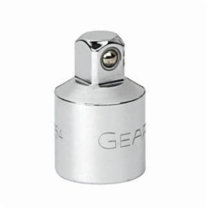 GearWrench 81354 Socket Adapter, Standard, Imperial, 3/8 in Male Drive, 1/2 in Female Drive, 1.38 in OAL, Female x Male Adapter