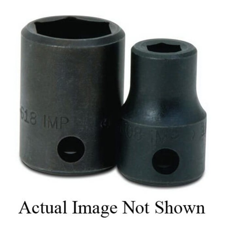 Williams 4-620 Supertorque Standard Socket, 1/2 in Square Drive, 5/8 in Shallow Length Socket