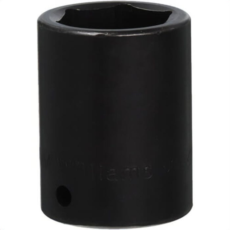 Williams 4-638 Supertorque Standard Socket, 1/2 in Square Drive, 1-3/16 in Shallow Length Socket