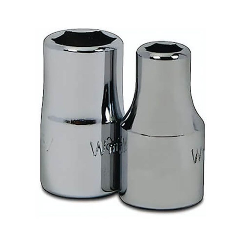 Williams M-608 Supertorque Socket, 1/4 in, 1/4 in Shallow Length Socket