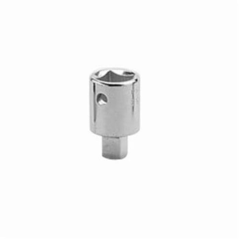 Wright 4453 Ball Lock Drive Adapter, 3/8 in Male x 1/2 in Female Drive, 1-1/2 in OAL
