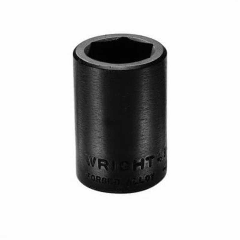 Wright 48-32MM Shape III Standard Length Socket, 1/2 in Square Drive, 32 mm, 6 Points
