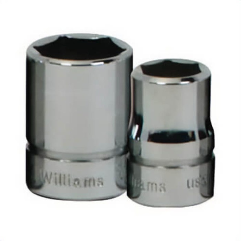 Williams B-620 Supertorque Socket, 3/8 in, 5/8 in Shallow Length Socket