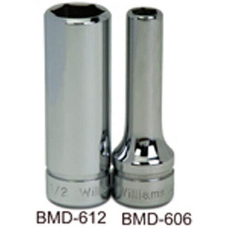 Williams BMD-613 3/8 in Drive 13mm 6 Pt Deep Socket