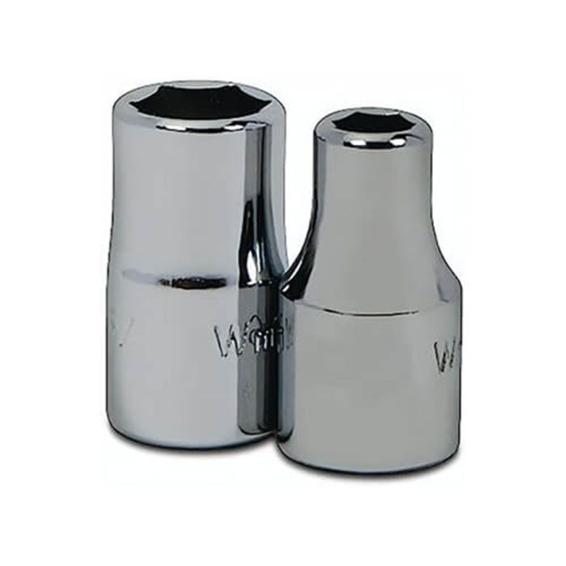 Williams M-612 Supertorque Socket, 1/4 in, 3/8 in Shallow Length Socket