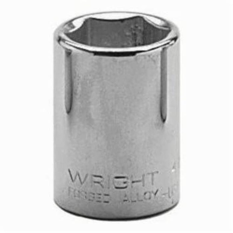 Wright 4130 Shape II Standard Length Socket, 1/2 in Square Drive, 15/16 in, 12 Points