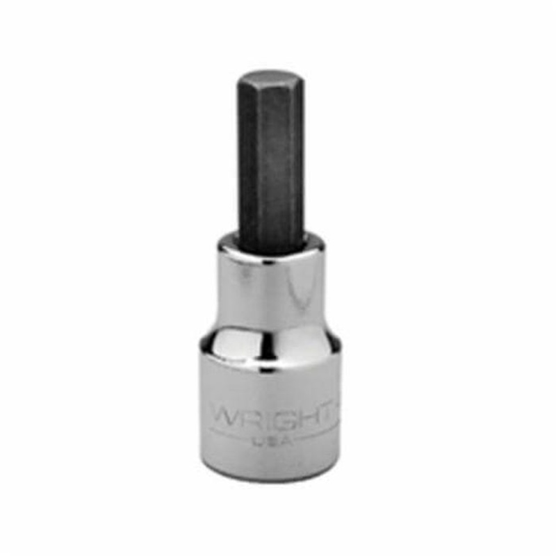 Wright 4218 Shape IV Socket Driver Bit, 1/2 in Square Drive, 9/16 in, 1-1/2 in L Bit, ASME B107.110