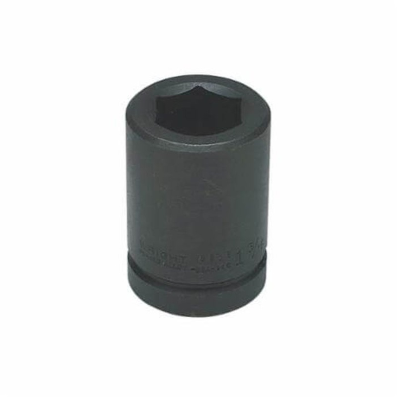 Wright 8938 Deep Length Shape I Socket, 1 in Square Drive, 1-3/16 in, 6 Points