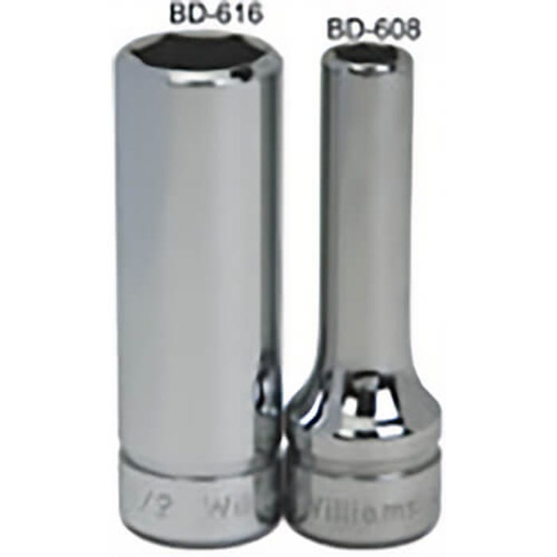 Williams BD-620 3/8 in Drive Deep Socket 6 pt 5/8 in