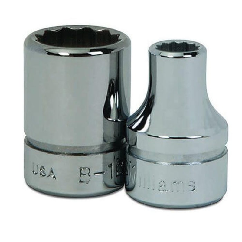 Williams BM-1211 Supertorque Socket, 3/8 in, 11 mm Shallow Length Socket