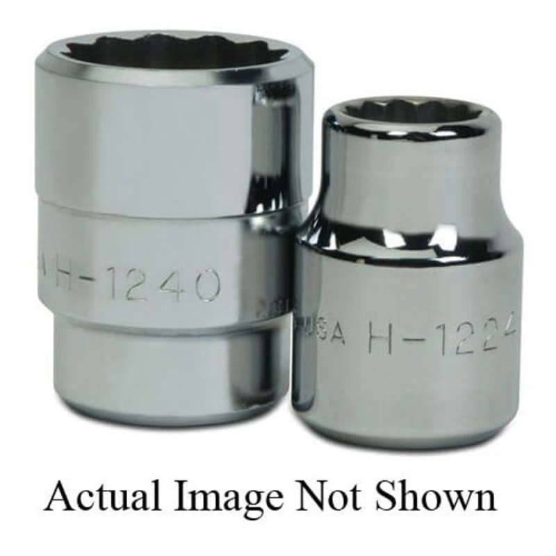 Williams H-1238 Supertorque Socket, 3/4 in, 1-3/16 in Shallow Length Socket