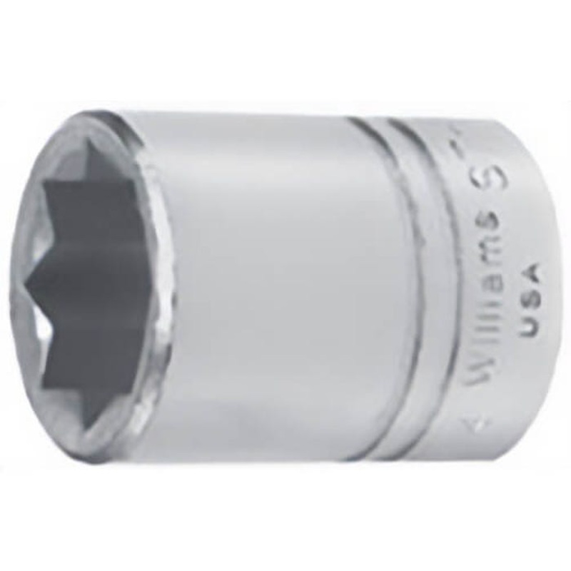 Williams ST-812 1/2 in Drive 3/8 in 8 pt Socket