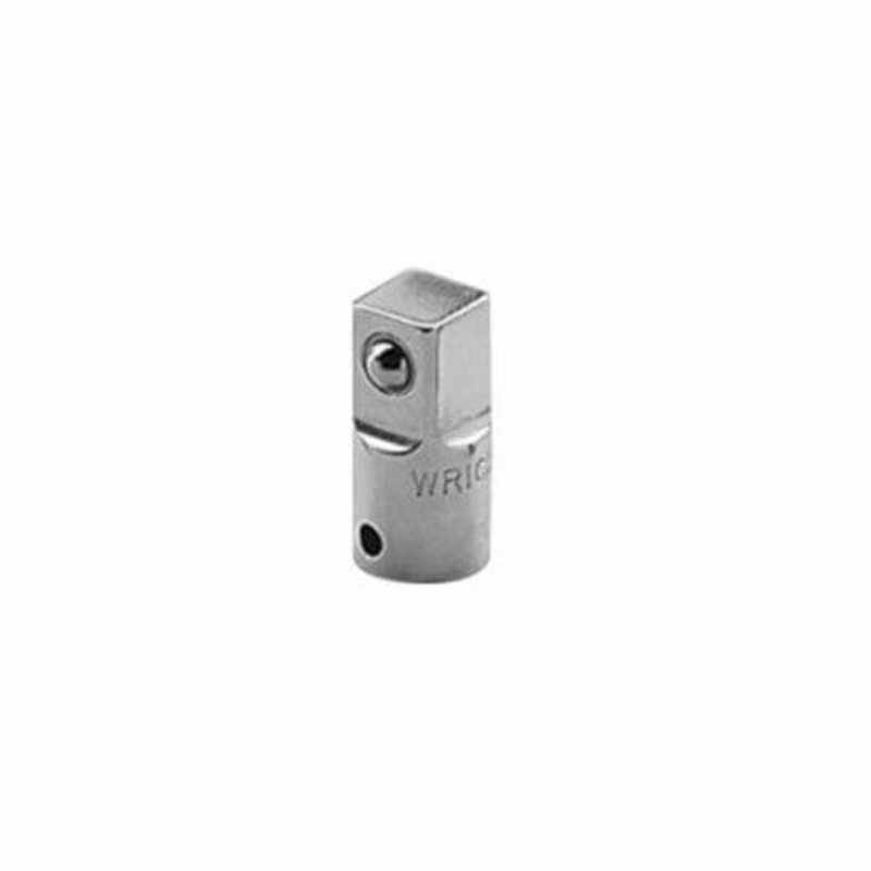 Wright 2453 Ball Lock Drive Adapter, 3/8 in Male x 1/4 in Female Drive, 1 in OAL