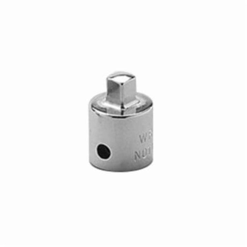 Wright 3452 Ball Lock Drive Adapter, 1/4 in Male x 3/8 in Female Drive, 1-1/16 in OAL